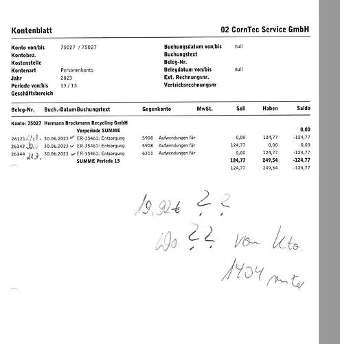 Vorsteuer 1404 Nr. 3